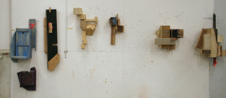 Class projects - small wooden sculptures